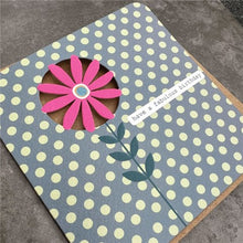 Load image into Gallery viewer, Cinnamon Aitch ‘Dinky Daisy’ Fabulous Birthday Pink Daisy Card

