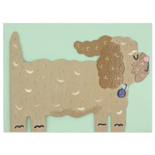 Load image into Gallery viewer, Raspberry Blossom Cockapoo Card
