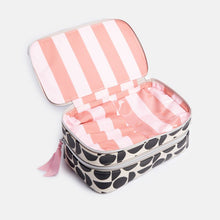 Load image into Gallery viewer, Caroline Gardner Mono Flower Make Up Case
