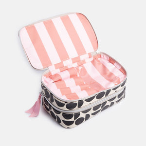 Caroline Gardner Mono Flower Make Up Case