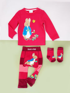 Blade & Rose Peter Rabbit Autumn Leaf Top / 0-3 Years