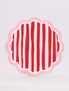Katie Cardew Pink Scallop Placemat - Single