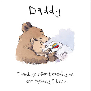 Woodmansterne Daddy Greeting Card