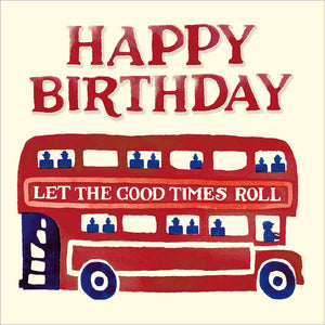 Emma Bridgewater Good Times Birthday Card