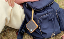 Load image into Gallery viewer, Gingko Design Mi Square Pocket Bluetooth Speaker / Natural Cherry Wood
