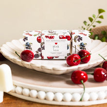 Load image into Gallery viewer, Toasted Crumpet Mon Cheri Mini Moments Boxed Trio of Heart Soaps
