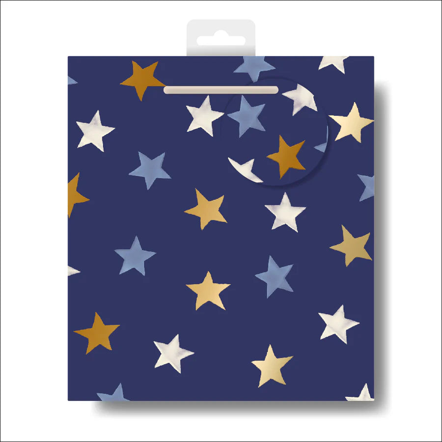 Emma Bridgewater Blue Star Medium Gift Bag