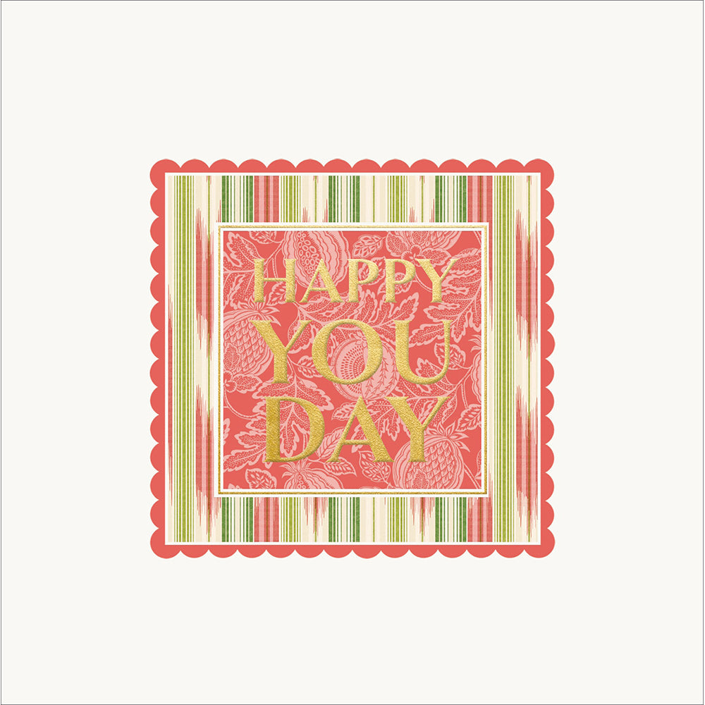 Woodmansterne Sanderson Canteloupe Birthday Card