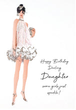 Load image into Gallery viewer, Counting Stars Haute Hippie Darling Daughter Birthday Card
