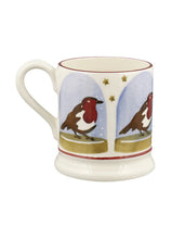 Load image into Gallery viewer, Emma Bridgewater Robin Snow Globe 1/2 Pint Mug
