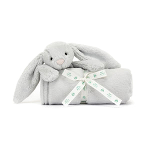 Jellycat Bashful Silver Bunny Blankie