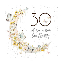 Load image into Gallery viewer, Five Dollar Shake Mimosa Moon 30 With Love Birthday Card
