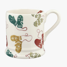Load image into Gallery viewer, Emma Bridgewater Christmas Mittens 1/2 Pint Mug
