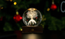 Load image into Gallery viewer, Gingko Design Amber Crystal Light / Tree Of Life
