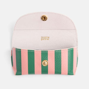Caroline Gardner Multi Stripe Flap Glasses Case