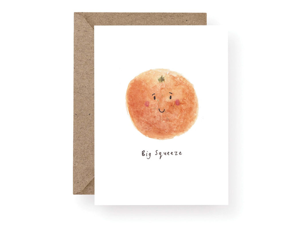 Western Sketch Big Squeeze Card