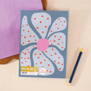 Good Tuesday A5 Dotty Fleur Notebook