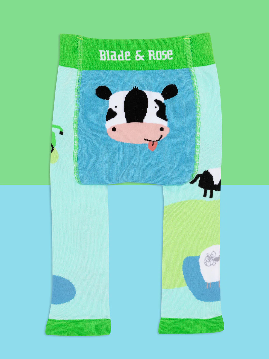 Blade & Rose Bailey The Cow Design Leggings / 0-2 Years