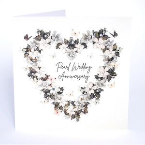 Five Dollar Shake Pearl Wedding Anniversary Card