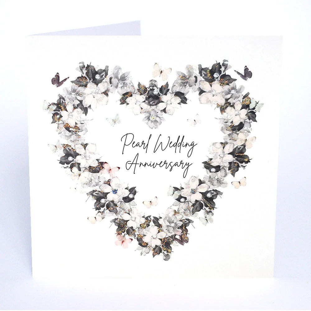 Five Dollar Shake Pearl Wedding Anniversary Card
