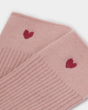 Load image into Gallery viewer, Katie Loxton Gift Boxed Socks Heart / Blush Pink / One Size
