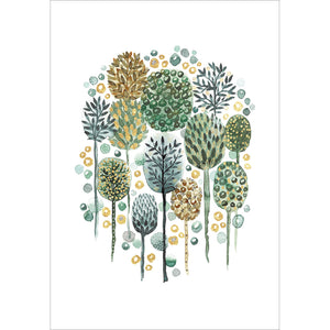 Woodmansterne Essoldo Design ‘Tiny Trees’ Card