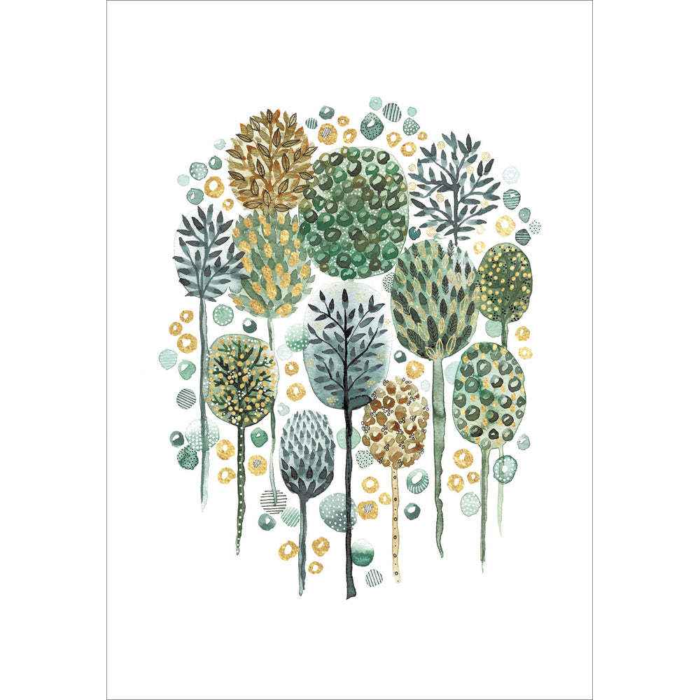 Woodmansterne Essoldo Design ‘Tiny Trees’ Card