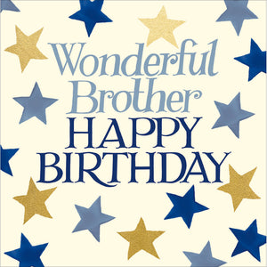 Emma Bridgewater Wonderful Brother Birthday Card