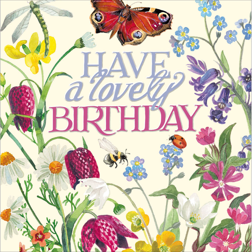 Emma Bridgewater Flower Meadow Birthday Card