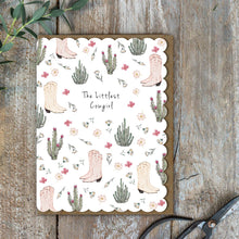 Load image into Gallery viewer, Toasted Crumpet Western Wildflowers The Littlest Cowgirl Birthday Card
