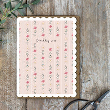 Load image into Gallery viewer, Toasted Crumpet Western Wildflowers Birthday Love Card
