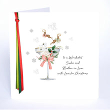 Load image into Gallery viewer, Five Dollar Shake Ribbon Candy To a Wonderful Sister and Brother in Law with Love for Christmas Card
