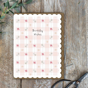 Toasted Crumpet Western Wildflowers Birthday Wishes Card