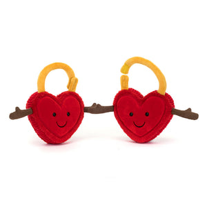 Jellycat Amuseables Val & Tina Love Locks Soft Toy