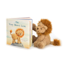 Load image into Gallery viewer, Jellycat The Very Brave Lion Children’s Book
