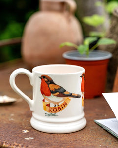 Emma Bridgewater Robin 1/2 Pint Mug