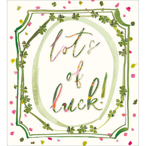 Stephanie Dyment ‘Inkberry’ Lots of Luck Card