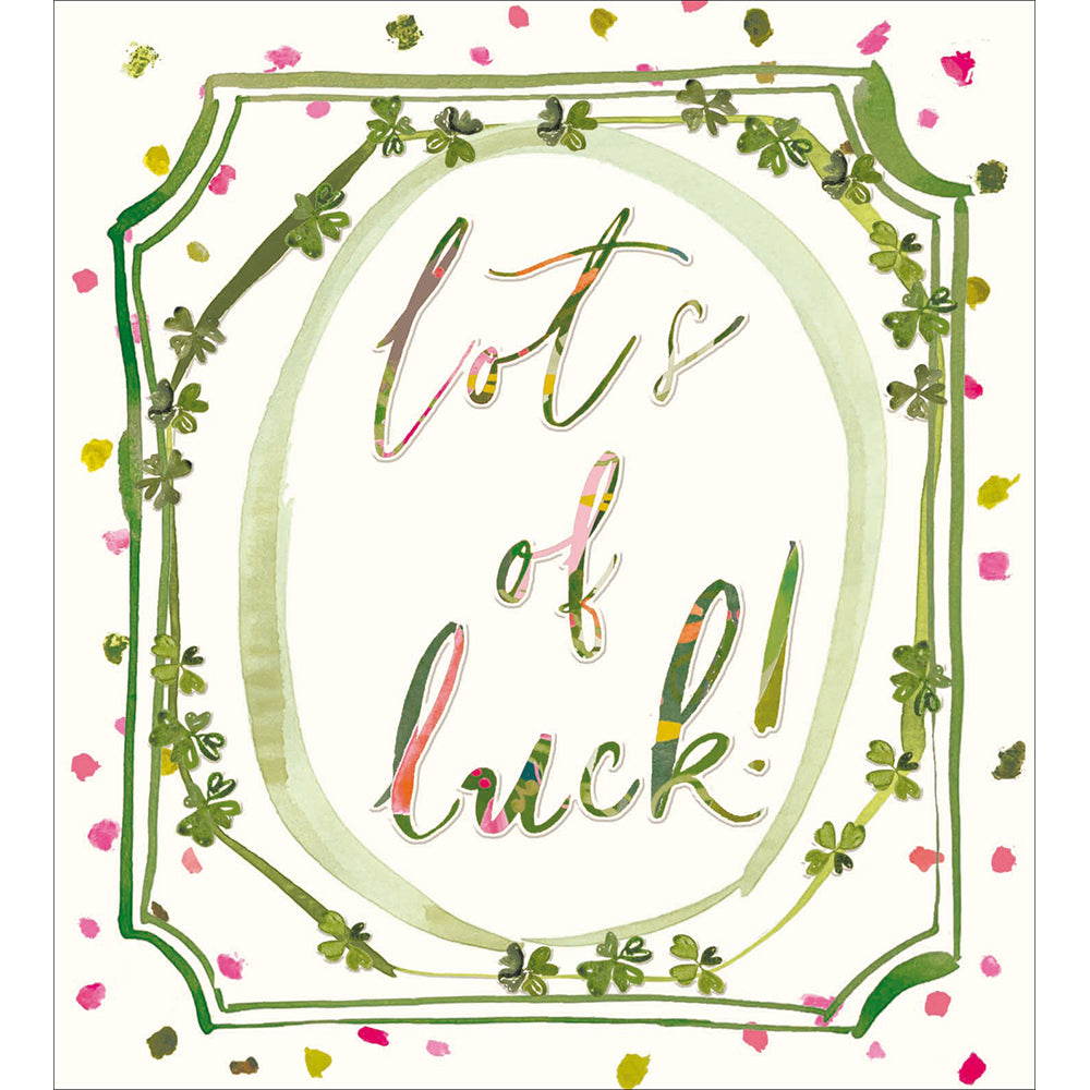 Stephanie Dyment ‘Inkberry’ Lots of Luck Card