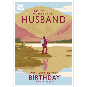 Woodmansterne For The National Trust Husband Birthday Card