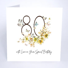 Load image into Gallery viewer, Five Dollar Shake Mimosa Moon 80 With Love Birthday Card
