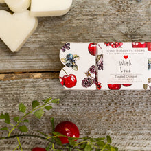 Load image into Gallery viewer, Toasted Crumpet Mon Cheri Mini Moments Boxed Trio of Heart Soaps
