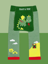 Load image into Gallery viewer, Blade &amp; Rose Teddy The Dragon Leggings / 0-2 Years

