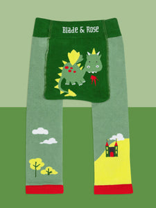 Blade & Rose Teddy The Dragon Leggings / 0-2 Years