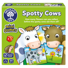 Load image into Gallery viewer, Orchard Toys Spotty Cows Mini Game
