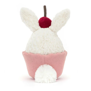 Jellycat Dainty Dessert Bunny Cupcake Soft Toy