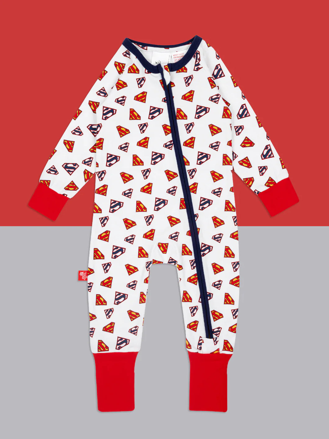 Blade & Rose x Superman™ Saves the Day Romper Playsuit / 0-12 Months