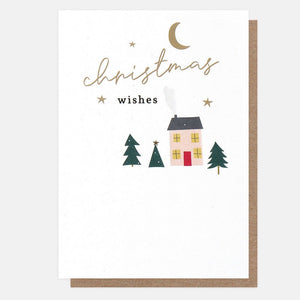 Caroline Gardner Christmas Wishes Trees & House Card