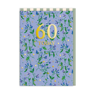 Cath Kidston Age 60 Today Birthday Card