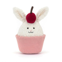 Load image into Gallery viewer, Jellycat Dainty Dessert Bunny Cupcake Soft Toy
