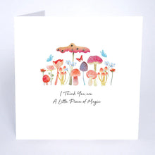 Load image into Gallery viewer, Five Dollar Shake Forget Me Not I Think You Are A Little Piece Of Magic Valentine Card
